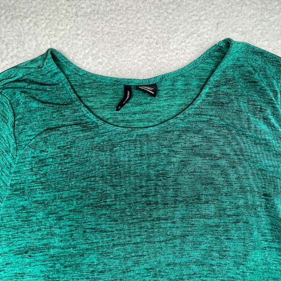 Women’s XL New Directions Green Tunic Top - Picture 3 of 15
